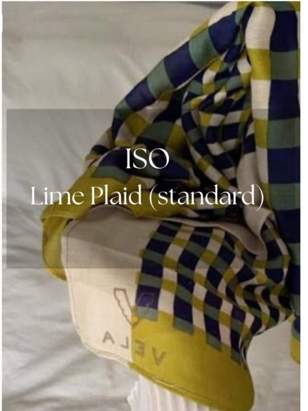 ISO Lime Plaid (standard)